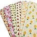6 stücke 40 cm * 50 cm Früchte gedruckt baumwollgewebe für DIY nähen handwerk, patchwork stoffe, baumwollstoff meter, stoffe patchwork stoff paket