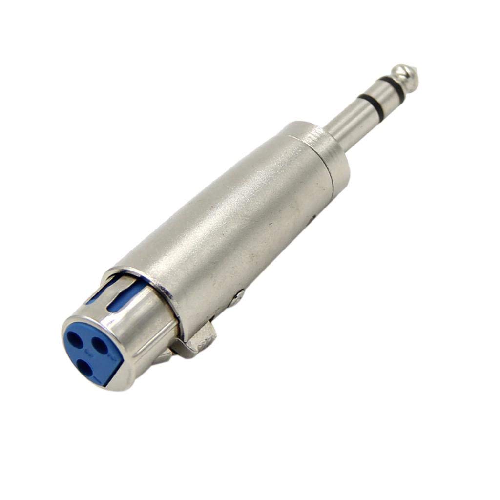HKeCART - 3-Pin XLR Female to 1/4" 6.35mm Stereo Male Plug -Audio Cord Cable Joiner - Mic Adapter -Coupler Extender (B0927NDZSG) Amazon Price History, Amazon Price Tracker
