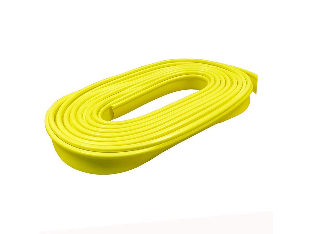 Caravan Awning Rail Protector Strips 12M (Yellow White Dirt Black Streak Protection) (1 x 12M Strip Yellow)