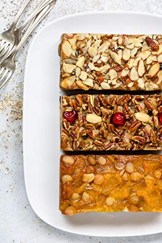 Grandma's Fruitcake Assortment Old Fashioned Traditional, Amaretto, Pineapple Macadamia Nut Flavors, 3-1 Pound Cakes in Gold Gift Box - Thumbnail 5