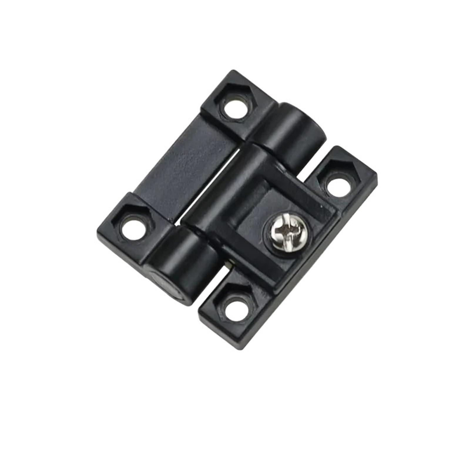 Ehfqpjybbo One Color Black Plastic Foldable Adjustable Torque Damping Hinge Industrial Cabinet Doors And Equipment 1Pcs
