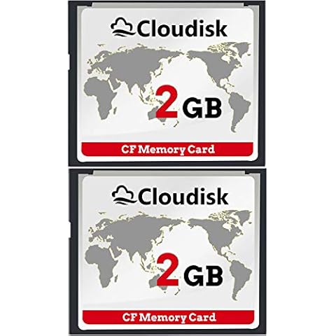 Cloudisk 2X CF-Karte Compact Flash 2 GB Speicherkarte Leistung Cover