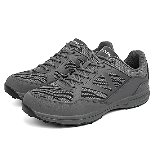 Image of THESTRON Men Golf Shoes Spring Summer Breathable Spikeless Golf Training Sport Sneakers Big Size US 7-14 Golf Walking Shoes