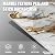 Marble Peel and Stick Backsplash Waterproof 23.6"x11.8" PVC Wall Panels, PVC Foam Marble Tile, Back Splash Stick on Tiles (Not Real Tile) for Kitchen Bathroom Living Room (20, White Gilding)