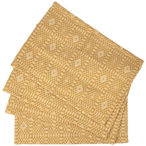 Gold-Diamonds-Placemat-Set Gold Diamonds Placemat Set