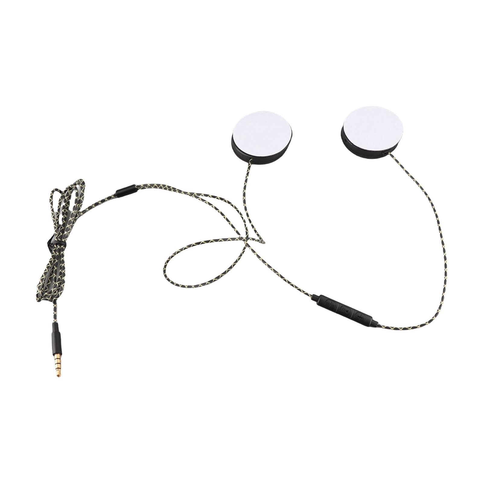 KIMISS Cuffie per motociclette 3,5 mm, cuffie per cuffie casco per motociclette con qualità del suono eccezionale, funzione di chiamata a mani libere, comodo indossare