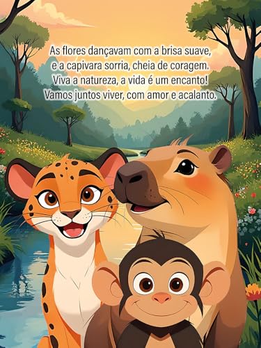 A capivara feliz Livro de história + Fantoche A capivara feliz Livro de história + Fantoche - Imagem 4