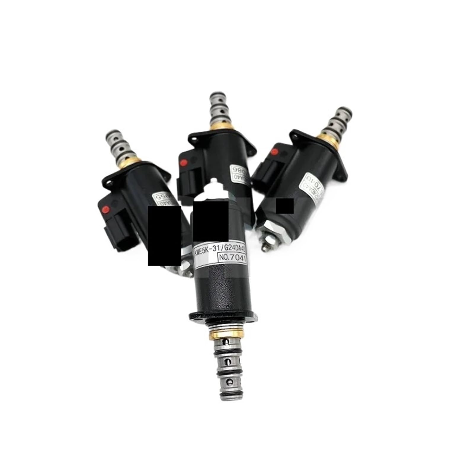 Pabzoineid 1PCS 121-1491 Solenoid valve suitable for E320B E320C E320D E325B excavator electrical accessories KWE5K-31/G24DB30