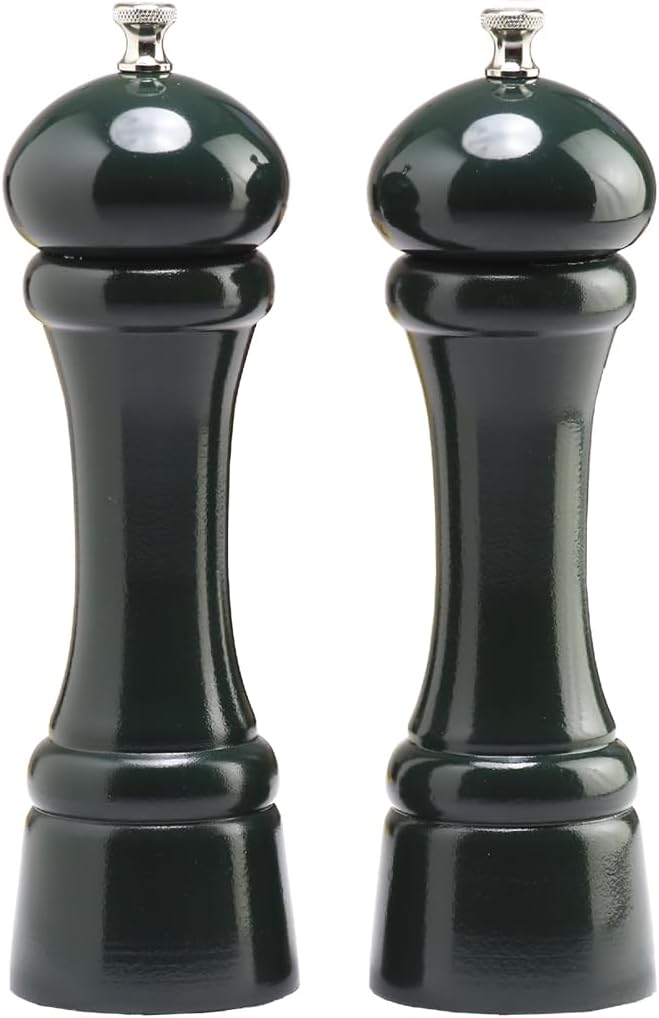 Chef Specialties 8" Windsor Pepper Mill and Salt Mill Set, Butternut Orange