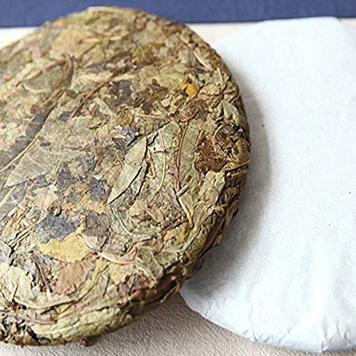 通用 357g Té PU-erh Antiguo Té Crudo Pastel Té Árbol Antiguo Hoja Dorada Natural China Yunnan - Imagen 5