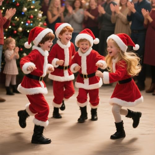 Disfraz completo de Santa para niños talla Small miniatura 6
