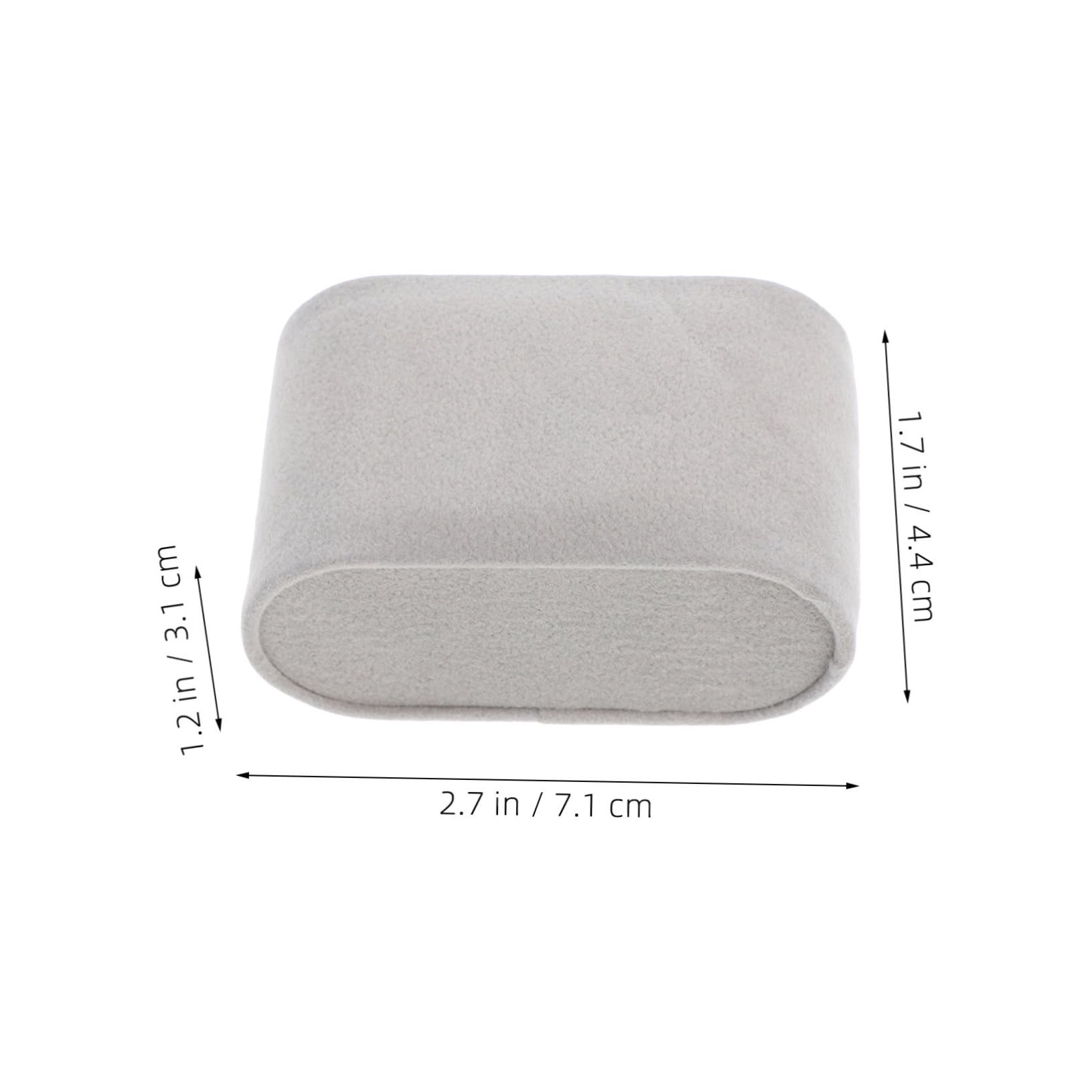 12 pièces Lot de Coussins Velours pour Montres et Bracelets Oreillers et Remplis pour Présentoir Bijoux Organisateur Polyvalent pour Boîtes à Montres et Rangement Accessoires