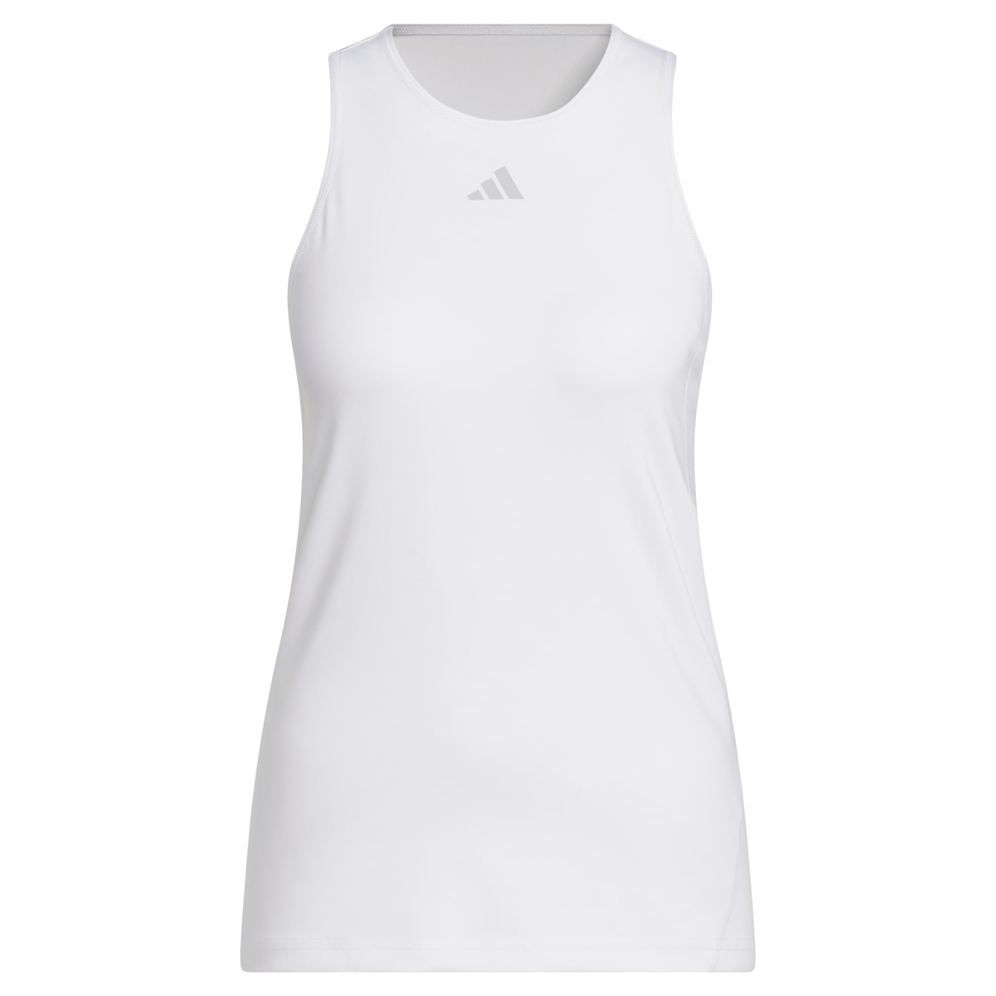 adidas Women's Club Tennis Climacool Tank Shirt, White/White, S