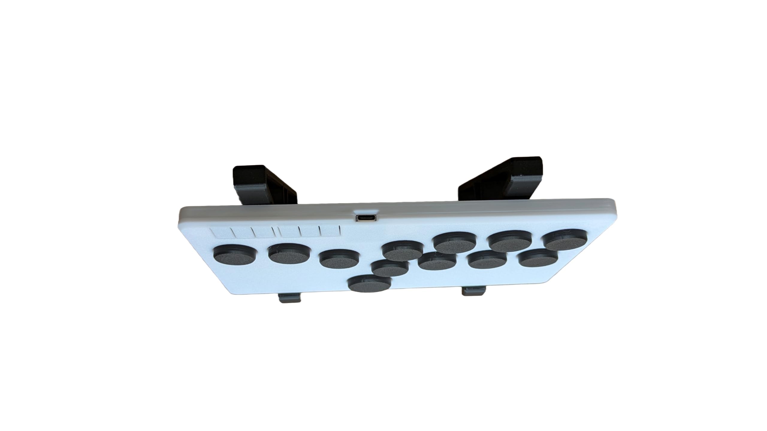 w1spArcade w1spBox Classic Kontroler Leverless do Bijatyk, Ręcznie Robiony Arcade Stick All-Button do Gier na PC i Konsole