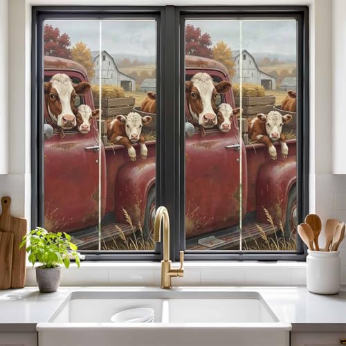 Película decorativa para ventana 17.7 x 39.3 pulgadas miniatura 2