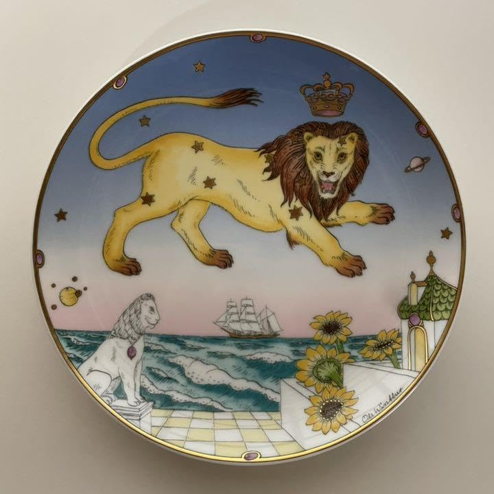 Amazon.co.jp: Hutschenreuther フッチェンロイター 絵皿 飾皿 ドイツ