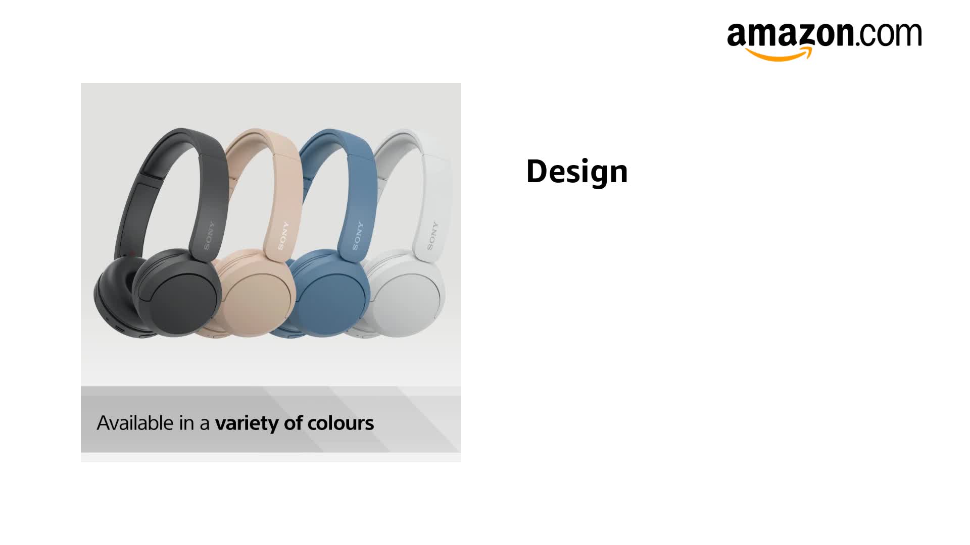 Amazon.com: Sony Wireless Bluetooth Headphones - Up to 50 Hours