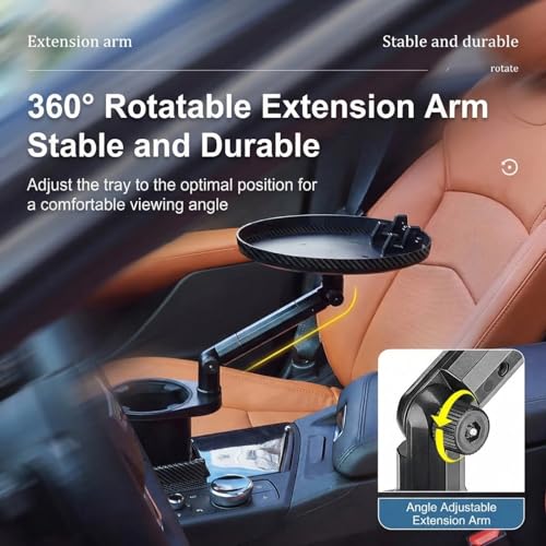 Bandeja Portavasos para Auto 9" Ajustable Universal miniatura 5