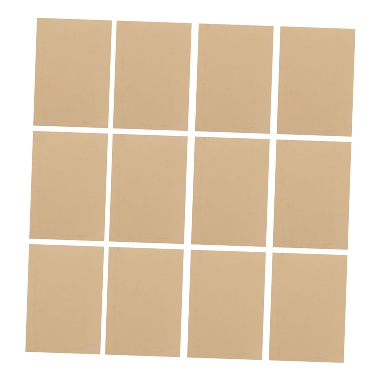 Tofficu Vielseitiges Schreibpapier Vintage Briefpapier aus Braunem Kraftpapier 100 Blatt A4 160g/m² Elegantes Retro Papier für Briefeschreiben und Basteln