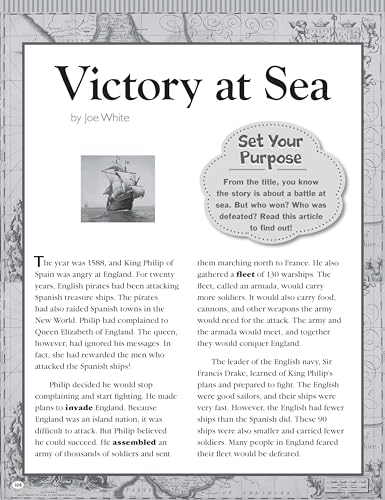 image for Scholastic Hi-Lo Nonfiction Passages for Struggling Readers: Grades 6�