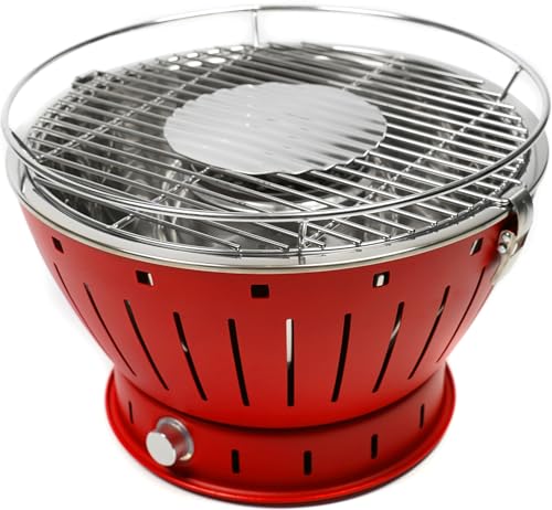Barbecue portable Mapa Grill - Charbon de bois - Sans fumée - 35cm de diamètre