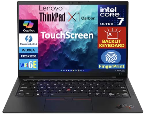 Lenovo ThinkPad X1 Gen 12 Carbon AI Business Laptop 14.0" Touchsc...