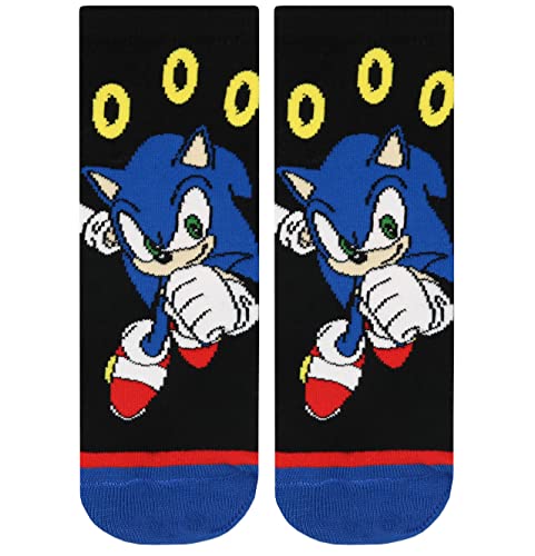 Sonic The Hedgehog Boys Socks Pack of 3 Multicolor 5-8 - Image 5