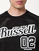Russell Athletic Justice S/S Crewneck Tee - Men's Short Sleeve T-Shirt Comfortable and Versatile, Black, XL #2