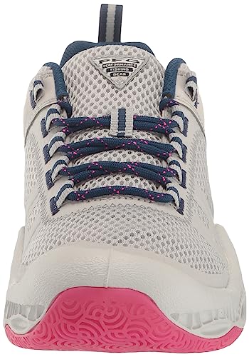 Columbia Women's PFG Pro Sport, Grey Ice/Ultra Pink, 7.5