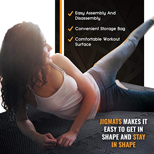 Foam Mats Interlocking Foam Floor Mats 20 Piece Large Gym Mat Exercise Mats Gym Flooring Floor Protector for Floor Mat… - Image 7