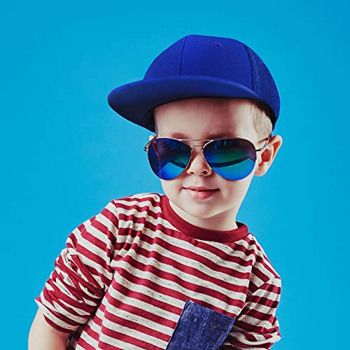 Trendy Apparel Shop Infant to Toddler Size Structured Flatbill Mesh Cap4