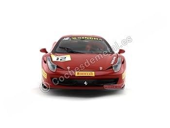 Amazon | MATTEL 1/18 フェラーリ 458 イタリア チャレンジ