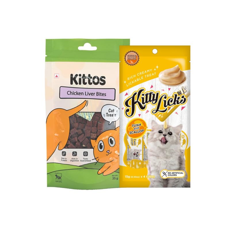 See full amazon price history chart for Cat Treats Combo: Kittos Chicken Liver Bites and Kitty Licks Tuna & Scallop Flavor lickable Snacks for Kittens (15gx4Tubes) Cat Treats Combo: Kittos Chicken Liver Bites and Kitty Licks Tuna & Scallop Flavor lickable Snacks for Kittens (15gx4Tubes) (B0CDPF7FRY) Amazon Price History, Amazon Price Tracker