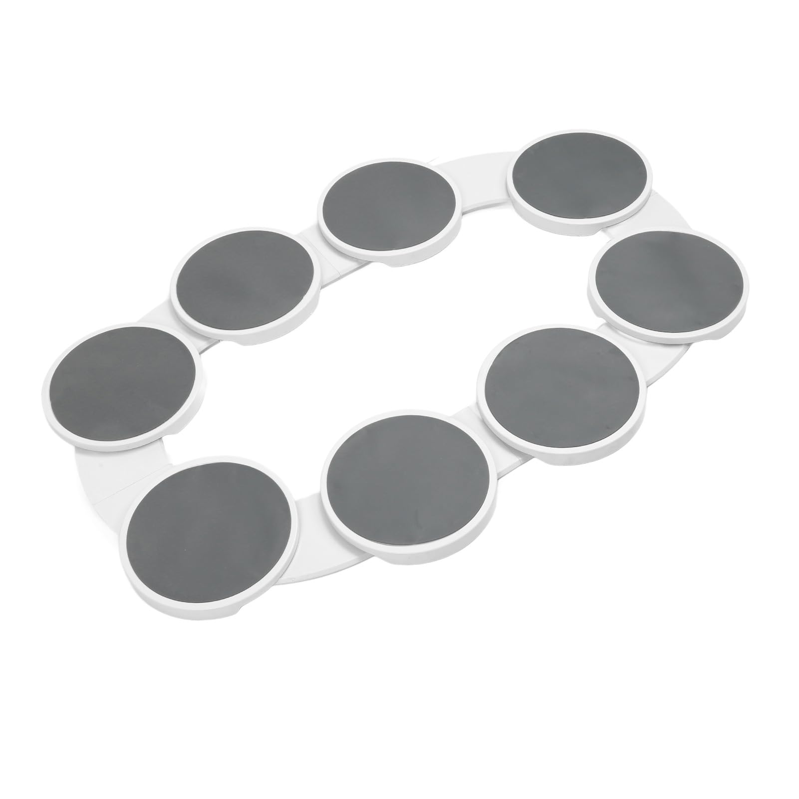 Plateau tournant de table de salle à manger 360 extensible pour meuble et meuble oblong
