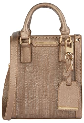 Alla moda Geox D Medilla A, Borsa Donna, Lt Bronzo, Taglia Unica