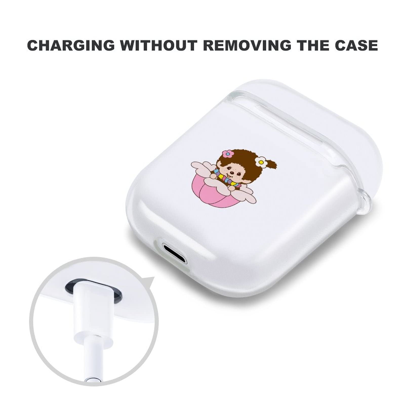 Amazon | Air Podsケース モンチッチ AirPods1/2イヤホンケース