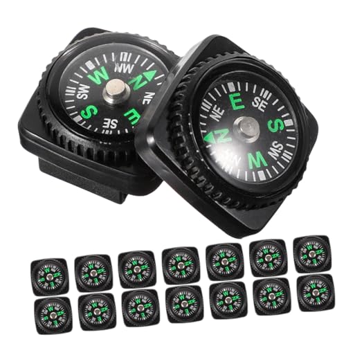 Brújula de supervivencia portátil 25 pcs para exterior miniatura 1
