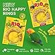 RIO Happy Ring für Wellensittiche und exotische Vögel | Doppelpack | 2 x 80 g | Ergänzungsfuttermittel Snack | Zur Beschäftigung und zur Förderung des natürlichen Verhaltens