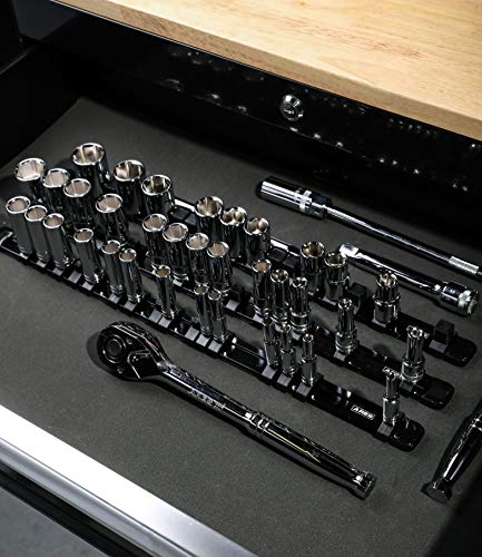 Image of ARES 70087 3-Pc 1 /4,3 /8,1 /2-In Socket Rail