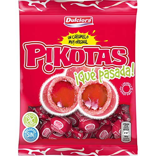 PIKOTAS caramelo de goma relleno sabor cereza bolsa 100 gr