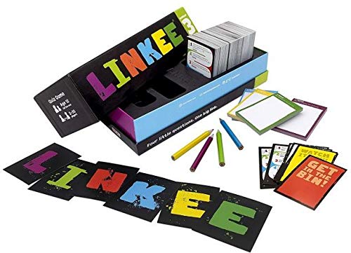 Ideal Linkee trivia game Four Little Questions, with One Big Link Family Games For 2-30 Players, Nylon/a, Ages 12+ - Image 2