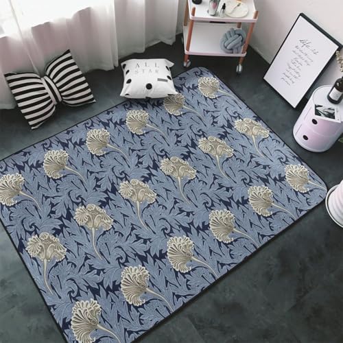 �J�[�y�b�g William Morris �E�B���A�������X �ԕ� ���O ���O�}�b�g 150×100cm ������� ����~�� �O�~ ���イ���� �􂦂� �������r���O�}�b�g �Q�� ���ԗp �ƒ�p �I�t�B�X�p