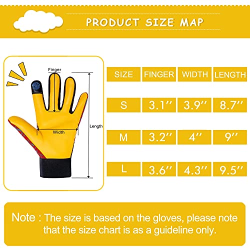 Feishdek Gardening Gloves For Women And Men, Touchscreen Sheepskin Leather Garden Work Gloves For Flexible Breathable Yard Working (Small, Red) #TOP5