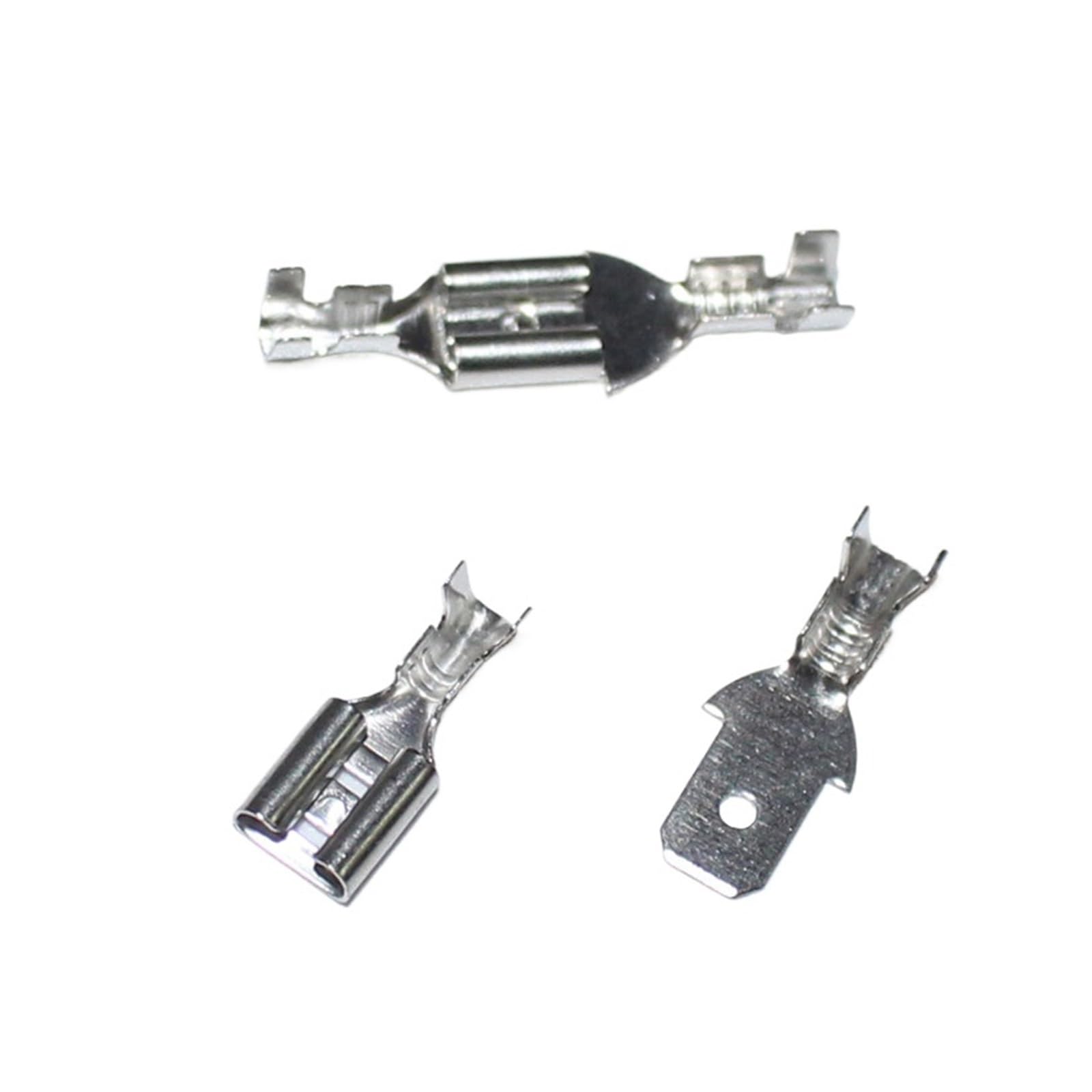 20 paia di terminali a crimpare da 4,8 mm maschio femmina connettore a forcella per cavo 22-16AWG