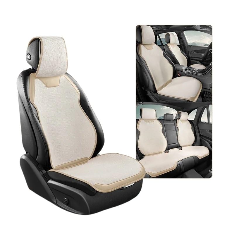 Housse de siège auto universelle contre l'usure des sièges beige