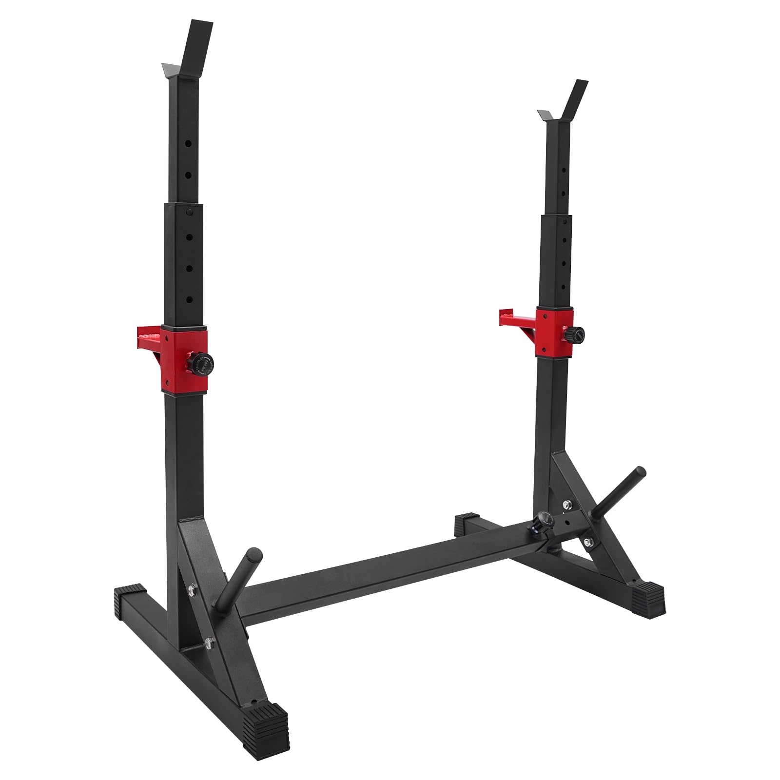 Supporto per manubri regolabile, per sollevamento pesi, per panca e squat, multifunzione, per studio sportivo, casa, sollevamento pesi, fino a 249,5 kg, Squat Rack Power Rack