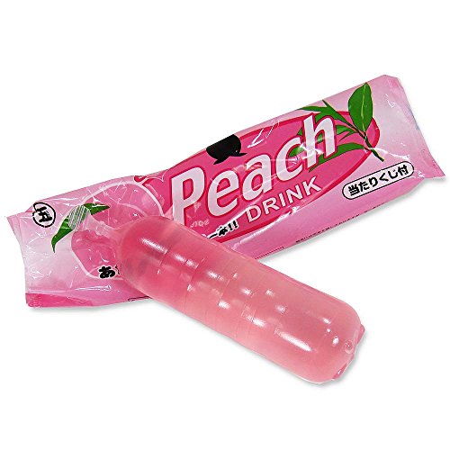 【業務用・ドリンク系の駄菓子】当り付きドリンク マルゴ 155ml ピーチドリンク（40袋）