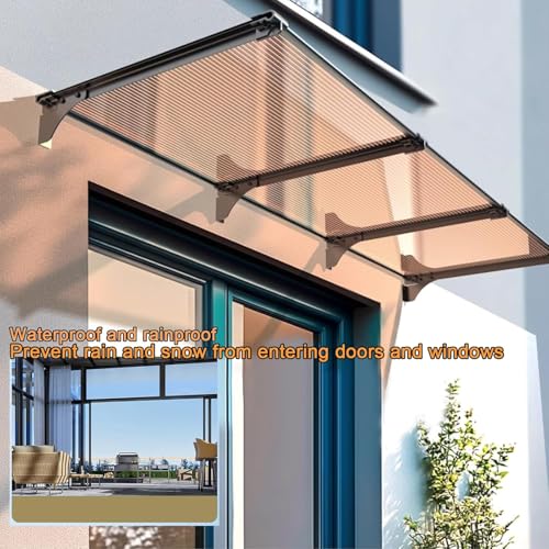 Abri de porte-fenêtre en aluminium : protégez vos poignées de porte extérieures - 4
