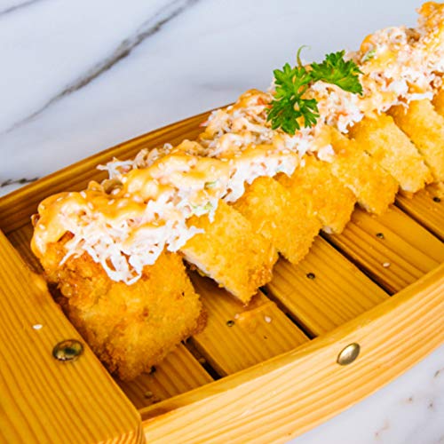 Bamboomn Sushi Boat, Bamboo, Large 16.5 Inch #TOP3