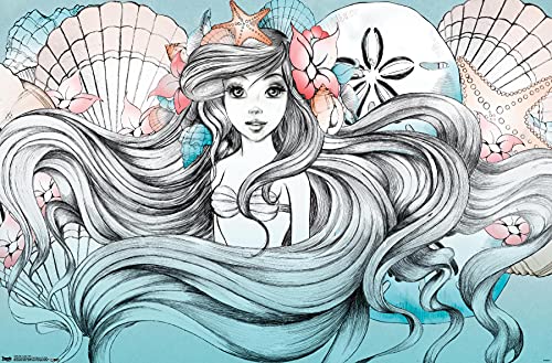Image of Trends International Disney The Little Mermaid - Ariel - Land or Sea Wall Poster, 22.375" x 34", Premium Unframed Version